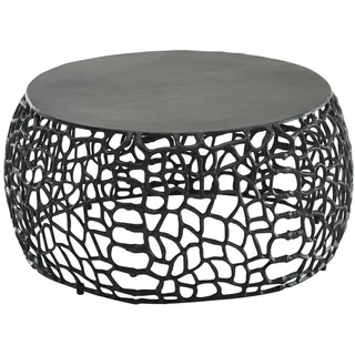 KADIMA DESIGN Astlux Schwarz Aluminium 66 x 66 x 30 cm