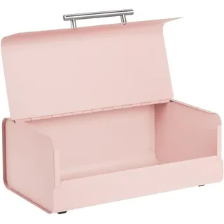 mDesign Aufbewahrungssystem mDesign Brotkasten Brotkorb Brotbox Aufbewahrung Deckel Organizer Me rosa