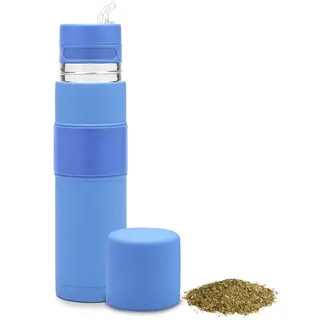 BALIBETOV 500 ml Automate Yerba Mate – Mate, Thermobehälter & Bombilla in Einem – Vakuumisoliert – BPA-Frei – Automatische Zubereitung