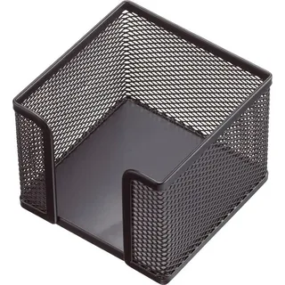 Helit Zettelbox »the cube network, schwarz, 10x10x10 cm