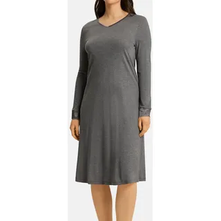 Hanro Nachthemd Virginia in Stone melange - Gr.: M