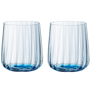 SPIEGELAU Serie LIFESTYLE Ocean 2er Set Cocktailglas Wasserglas 340 ml