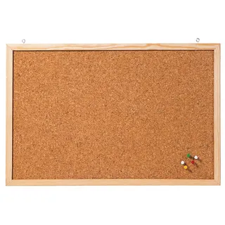 Franken Pinnwand 60 x 40 cm Braun