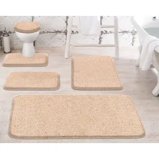 GRUND Badematte GRUND Gr. 1, beige, (47cm x 50cm ), 1 Stk., Badematten, Badematte