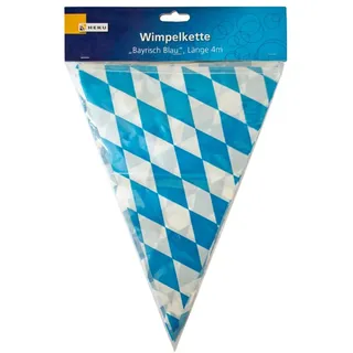 Heku 730-B Wimpelkette "Bayrisch Blau" 4m