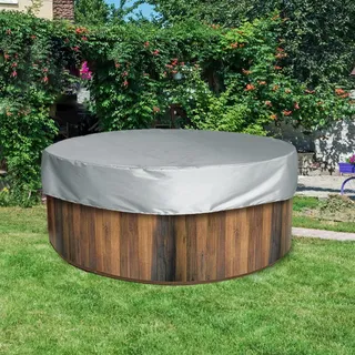 Abdeckungen Und Zubehör Runde Pool- Und Spa-abdeckung Schutzhülle Für Den Außenbereich Aufblasbare Poolabdeckung