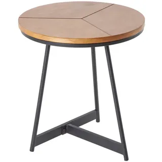 Riess-Ambiente Beistelltisch Braun Eiche 45 x 50 cm