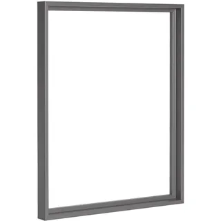 Bildershop-24 Schattenfugenrahmen Lamia 40x50cm Dunkelgrau Selbstmontage Bausatz DIY
