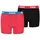 Boxershorts Jungen Kinder Unterhose Unterwäsche Farbe 786 Red/Black Bekleidung 140 140
