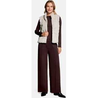 Cartoon Fake Fur-Weste Beige 38