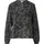 mit All-Over Leo Print Grau XS