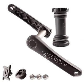 MPX11 MTB Hohle Einteilige Scheibe Links/Rechts Kurbel Fahrrad GXP Direct Mount Disc, 170MM, Fahrrad Kurbel, Cran, Fahrrad Ersatzteile B