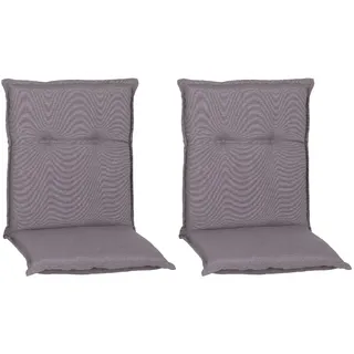 BEO Sitzauflage 98 x 45 x 8 cm grau 2 St.
