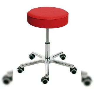 Proregal Drehhocker Indianapolis Kunstleder Rot