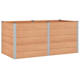 vidaXL Hochbeet 200 x 100 x 91 cm Braun