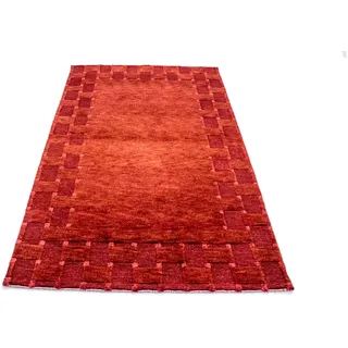 Wollteppich »Nepal Teppich handgeknüpft rot«, rechteckig, handgeknüpft, 10173847-0 Rot 15 mm