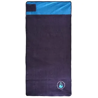 Wave Hawaii Handtuch 180 x 85 cm schwarz/blau