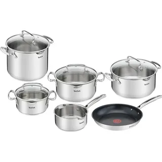 Tefal Duetto+ 10-teiliges Tafelbesteck - Silber