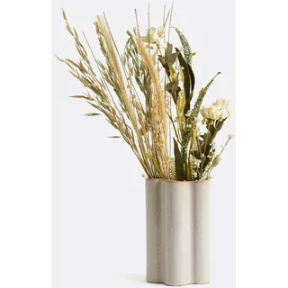La Redoute Interieurs Vase Diaki, Keramik, H. 19,5 Cm taupe