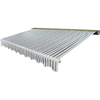 MCW Kassettenmarkise H122 400 cm grau