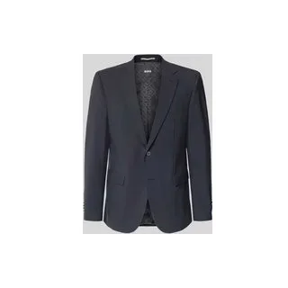 Regular Fit Anzugsakko aus Schurwoll-Mix Modell 'H-Jasper-MM-C-NF', Blau, 26