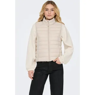 Only ONLTAHIA LW Quilted Waistcoat Beige S