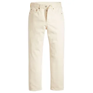 Levi's 501TM Crop Jeans Ecru Booper No Damage 29 30