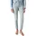 High Rise aus leichtem Bleached Denim W27 L30