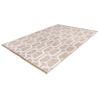 obsession Home Fashion Design-Teppich »My Nomad «, BxL: 120 x 170 cm, rechteckig, Baumwolle/Polyester - beige