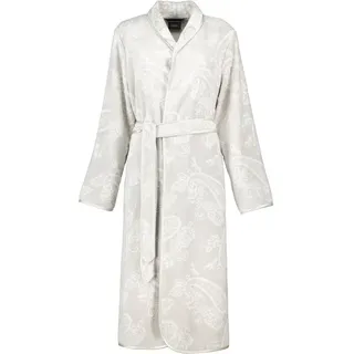CAWÖ Bademantel Paisley Grau/Silber XL