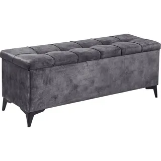 ed exciting design Sitzbank Oregon Anthrazit 140 x 58 x 50 cm