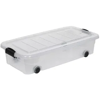 Kreher Unterbettbox 30 l 1-tlg. transparent
