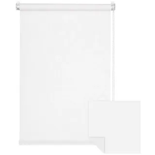 Verdunklungsrollo Klemmfix Tenebra Verdunkelungsrollo, 135 x 160 cm, weiß, Victoria M., blickdicht, ohne Bohren, in Führungsschienen, Klemmfix, Verdunkelung, Mit Magnet. energiesparend weiß 135 cm x 160 cm