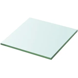 vidaXL Wandregal 30 x 30 x 0,8 cm Transparent