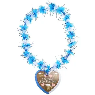 Folat Oktoberfest Hawaii Kette Lebkuchenherz