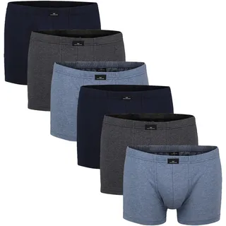 Götzburg Boxershorts 6er Pack Blau / Grau XXL