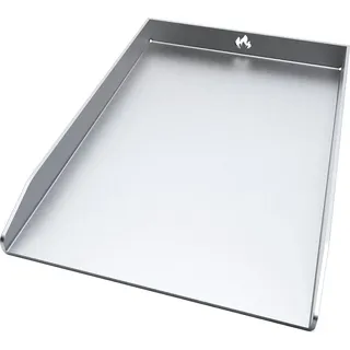 Grillplatte Plancha Edelstahl passend für Rösle Videro G3 und Videro G4, Größe:G4er Flame