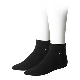 Tommy Hilfiger Quarter Socken 2er Pack Schwarz 47-49
