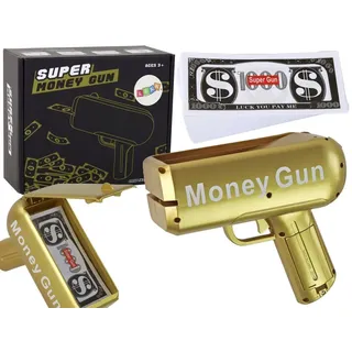 lean cars Money Gun schießt Goldwerfer, Money Gun-Banknoten