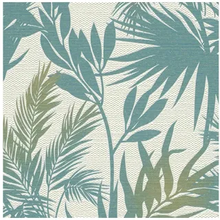Rasch Vliestapete 811858 Tapete Botanical Jungle 53 x 1005 cm Rasch Selection Türkis