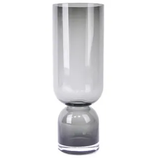 Schäfer Elektronik Dekovase aus hochwertigem Glas in Anthrazit - Eleganz für ihr Zuhause (1 St)