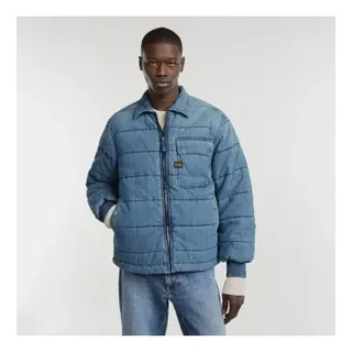 G-Star für Herren. D25201-D777-G794 Gefütterte Zip-Aviator-Jacke blau (XL), Lässig, Bio-Baumwolle, Nachhaltig