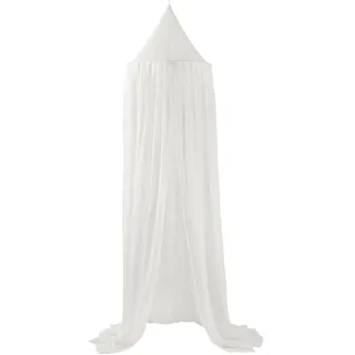 Meyco Baby Betthimmel Offwhite (80% Polyester / 20% Baumwolle, 1-tlg), Klamboe (55x240cm) weiß 55 cm x 240 cm