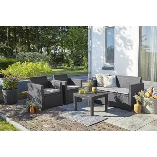 Allibert 213968, Anthrazit, Grau, Polypropylen (PP), 59 cm, 59 cm, 43 cm, 65 cm - Grau
