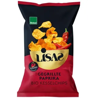 lisas Chips Kesselchips gegrillte Paprika bio