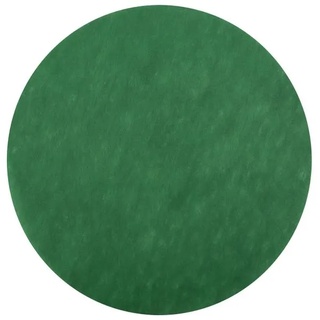 50 runde Tischsets dunkelgrün grün Vlies Ø 34 cm Einweg Platzsets