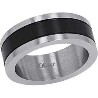 s.Oliver Herren Schmuck – Ring aus Edelstahl – Basic – Klassisch, Zeitlos und Dezent – Perfekte Geschenkidee