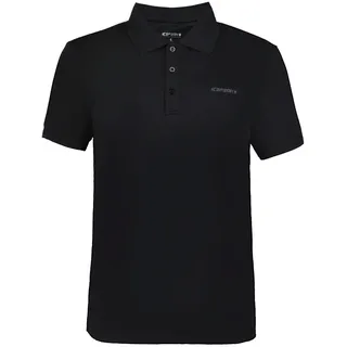 ICEPEAK H POLOSHIRT BELLMONT schwarz 4XL
