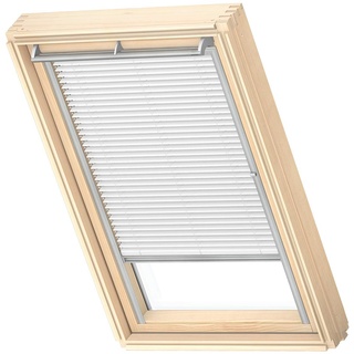 VELUX Original Jalousie für MK06, Weiß, mit Grauer Führungsschiene