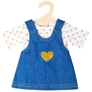 Heless Puppen-Jeanskleid Goldstück mit T-Shirt (2052)